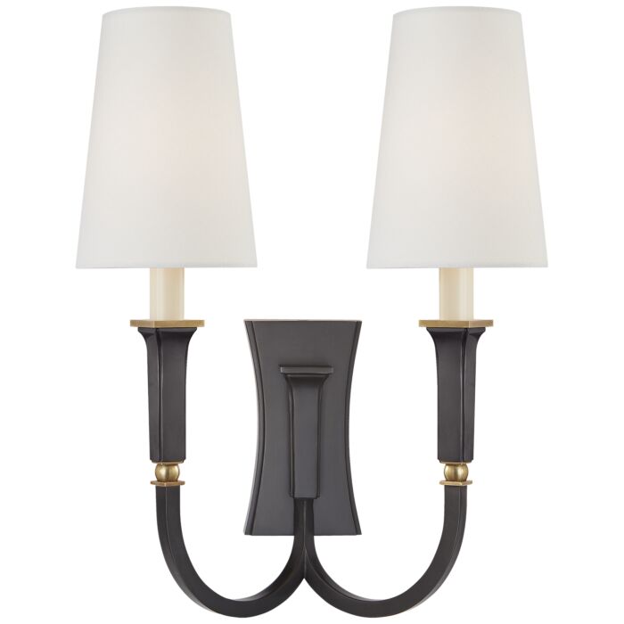 Two Light Wall Sconce