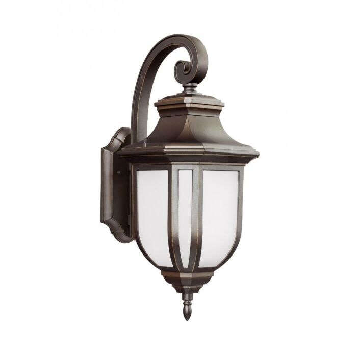 Sea Gull Childress 21 Inch Outdoor Wall Light in Antique Bronze