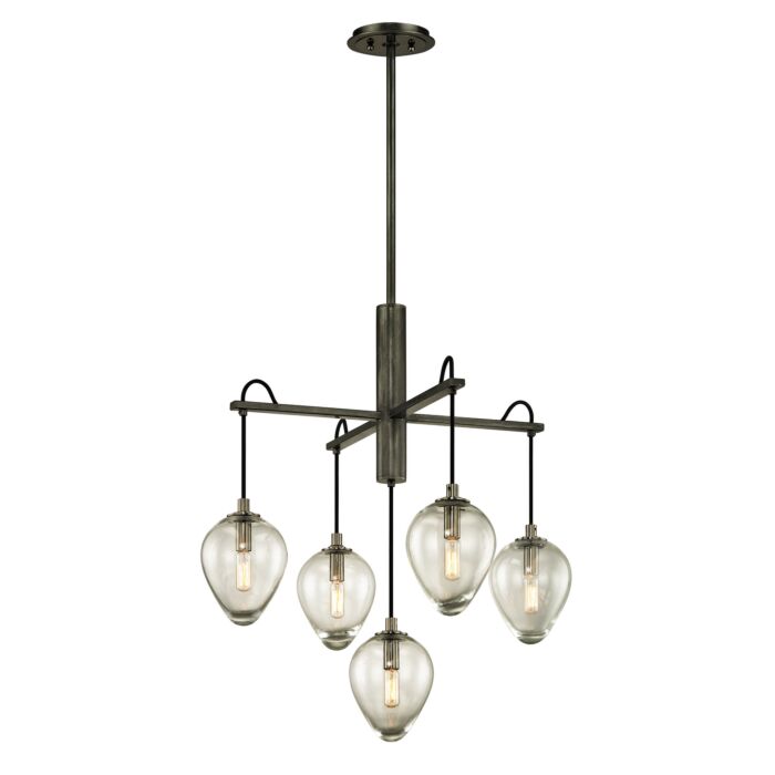Five Light Chandelier by Troy Lighting