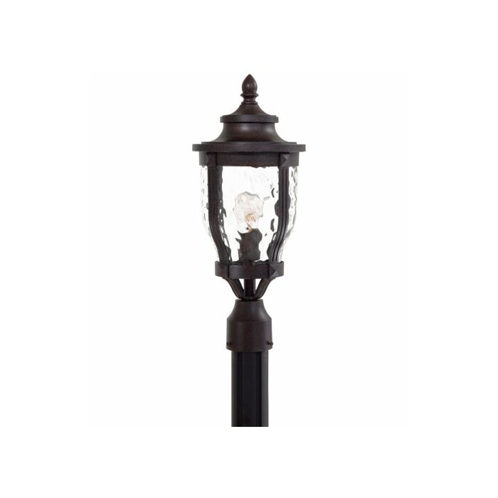 The Great Outdoors Merrimack 20 Inch Outdoor Post Light in Corona Bronze