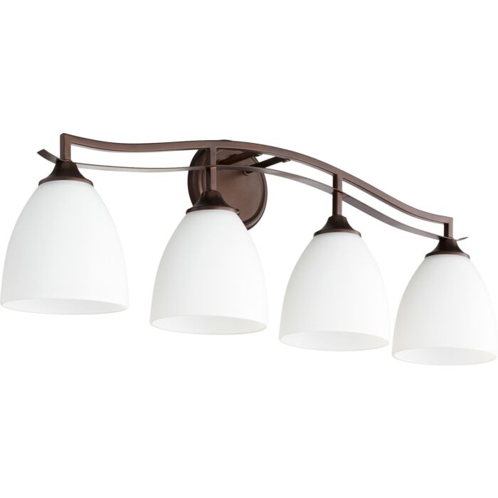 Four Light Vanity by Quorum