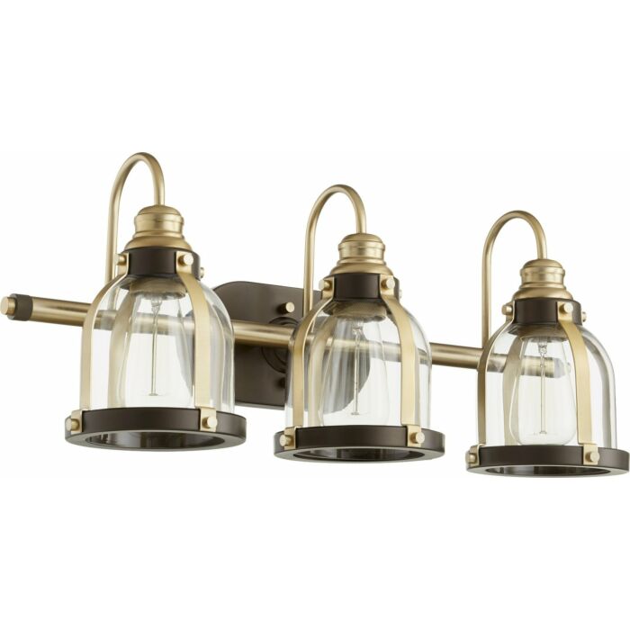 Three Light Vanity by Quorum