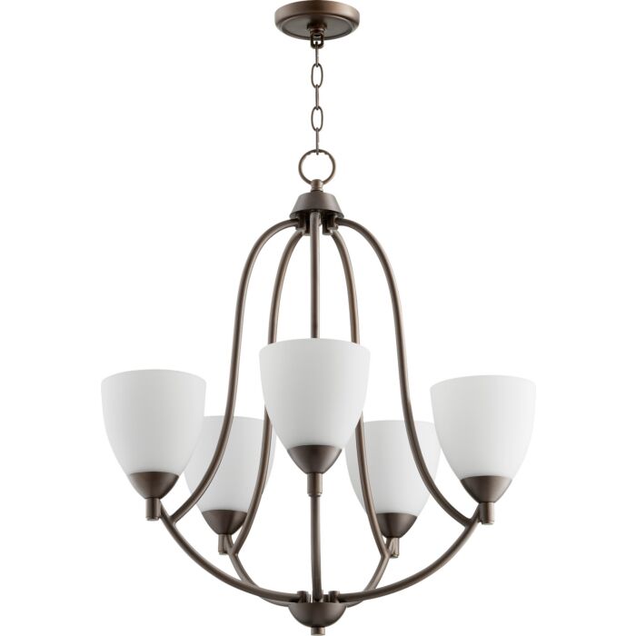 Five Light Chandelier by Quorum