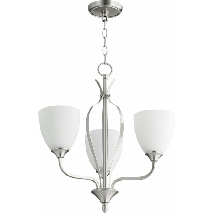 Three Light Chandelier by Quorum