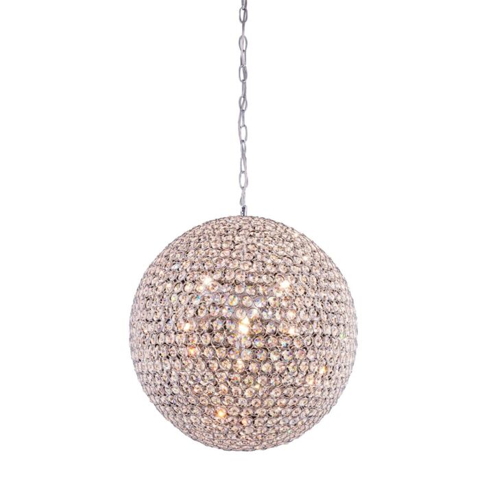 Cabaret 9-Light Pendant in Chrome