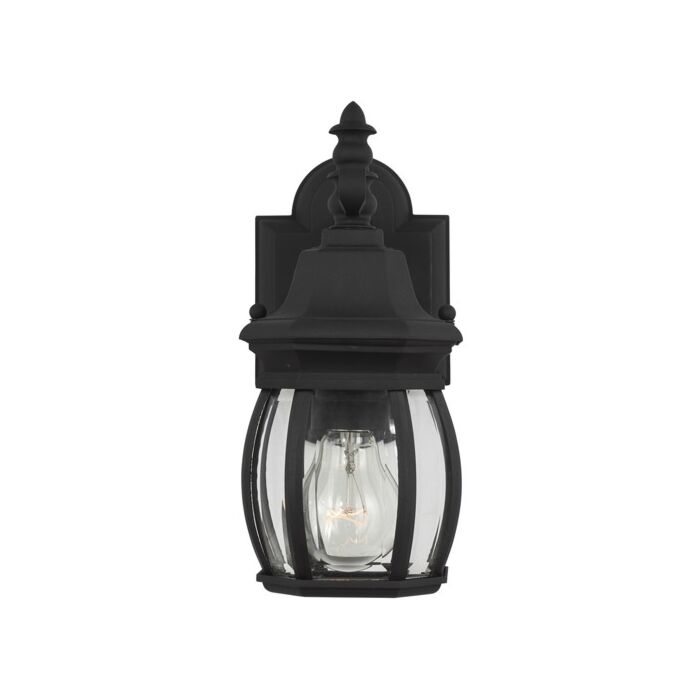 Sea Gull Wynfield Outdoor Wall Light in Black