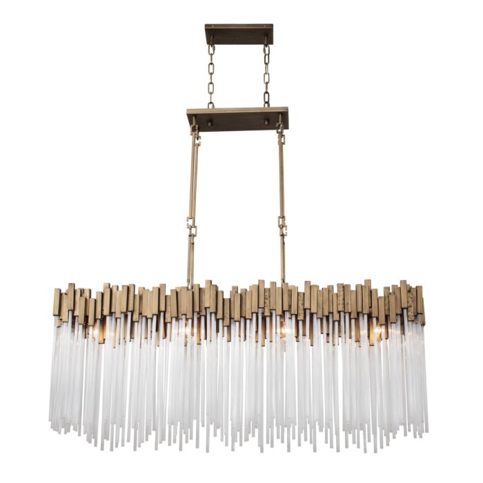 Eight Light Linear Pendant by Varaluz
