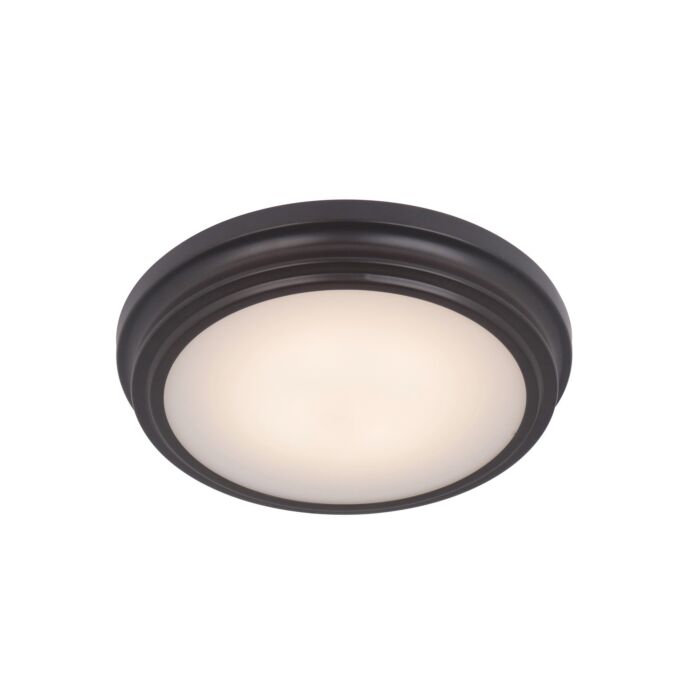 X66 flushmounts 1-Light LED Flush Mount in Oiled Bronze