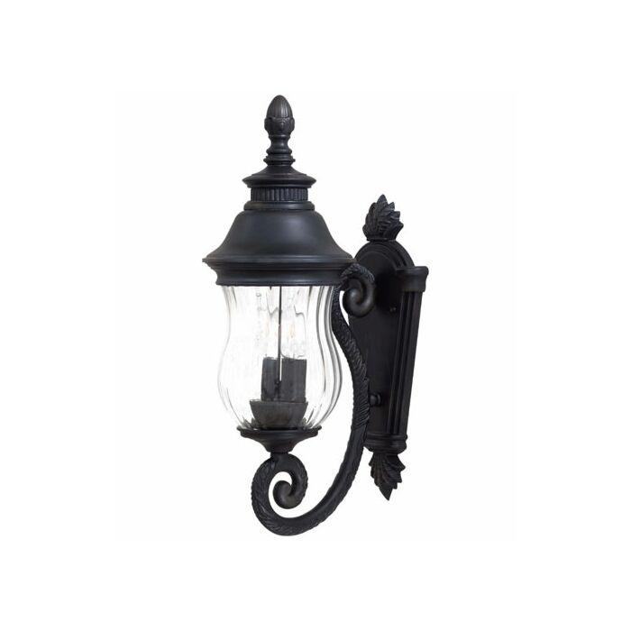 The Great Outdoors Newport 2 Light 20 Inch Outdoor Wall Light in Heritage