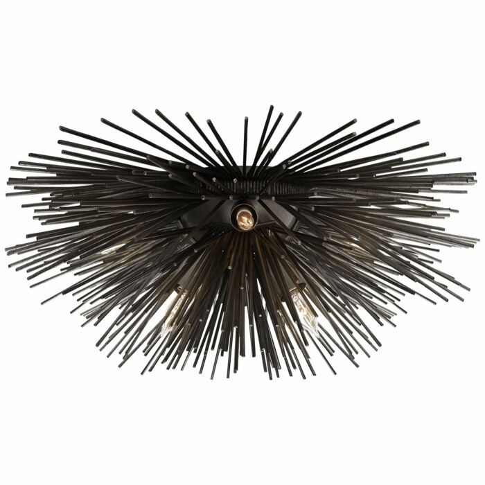 Six Light Flush Mount