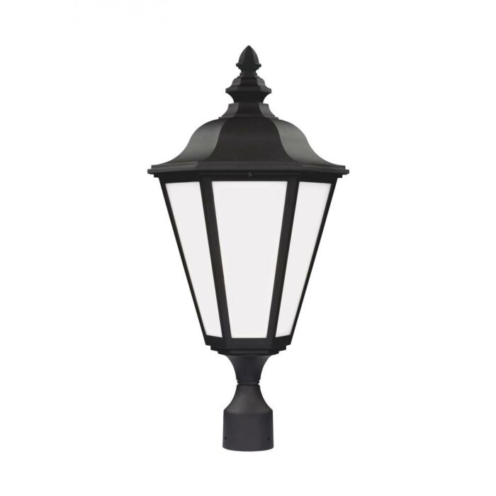 Sea Gull Brentwood 26 Inch Outdoor Post Light in Black