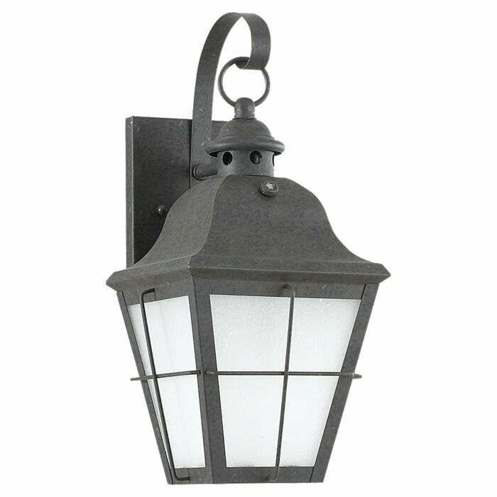 Sea Gull Chatham 15 Inch Outdoor Wall Light in Oxidized Bronze