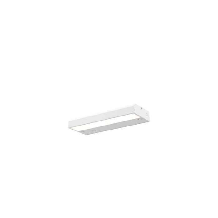 1-Light Hardwired Non-Swivel Linear in White