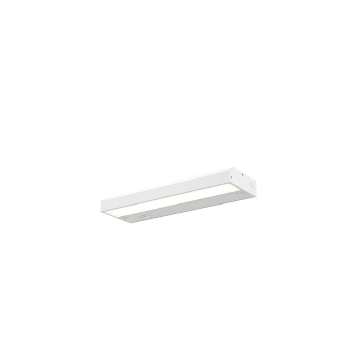 1-Light Hardwired Non-Swivel Linear in White