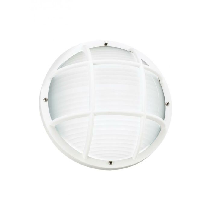 Sea Gull Bayside Outdoor Ceiling Light in White