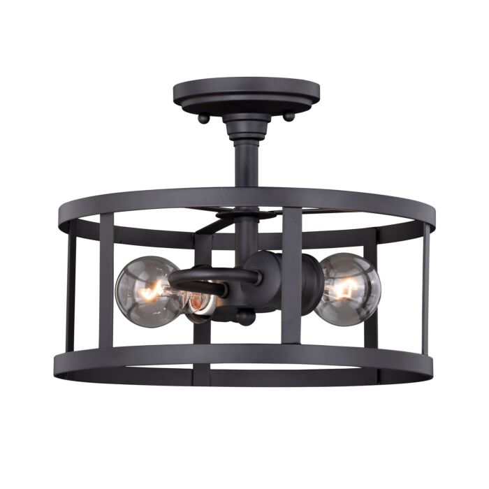 Akron 2-Light Pendant in Oil Rubbed Bronze
