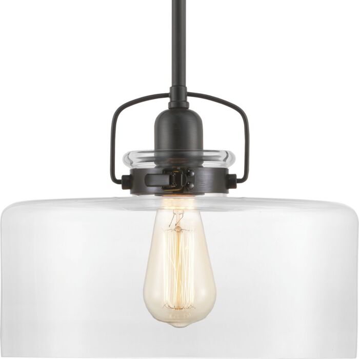 Calhoun 1-Light Pendant in Antique Bronze