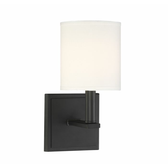 Savoy House Waverly 1 Light Wall Sconce in Matte Black