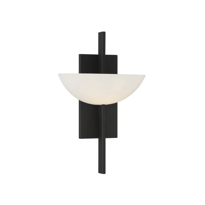 Savoy House Fallon 1 Light Wall Sconce in Matte Black