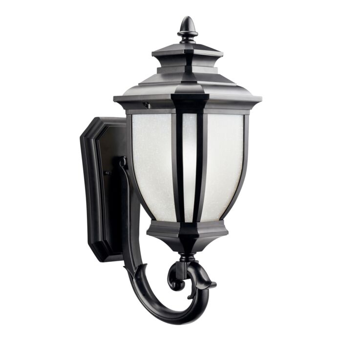 Kichler Salisbury 19.25 Inch Outdoor Medium Wall   Black Finish