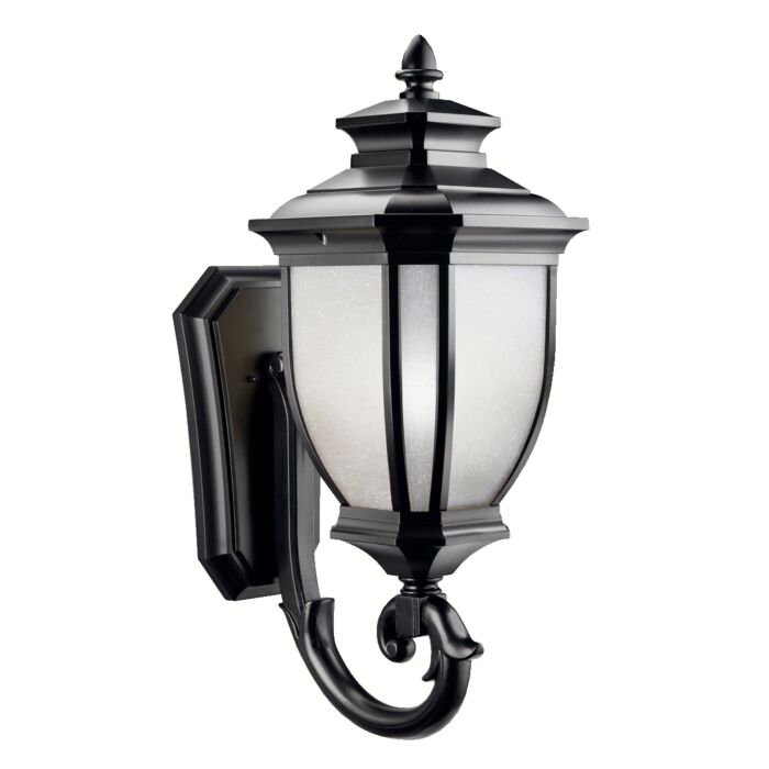 Kichler Salisbury 1 Light 29 Inch Outdoor XLarge Wall in Black Finish