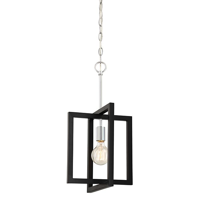 Xander 1-Light Mini Pendant in Chrome