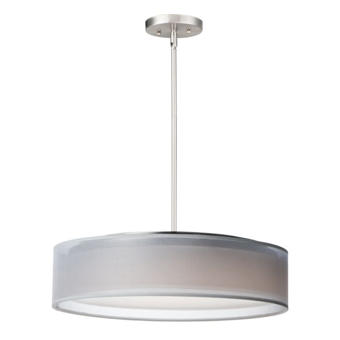 Prime 5-Light LED Pendant in Satin Nickel