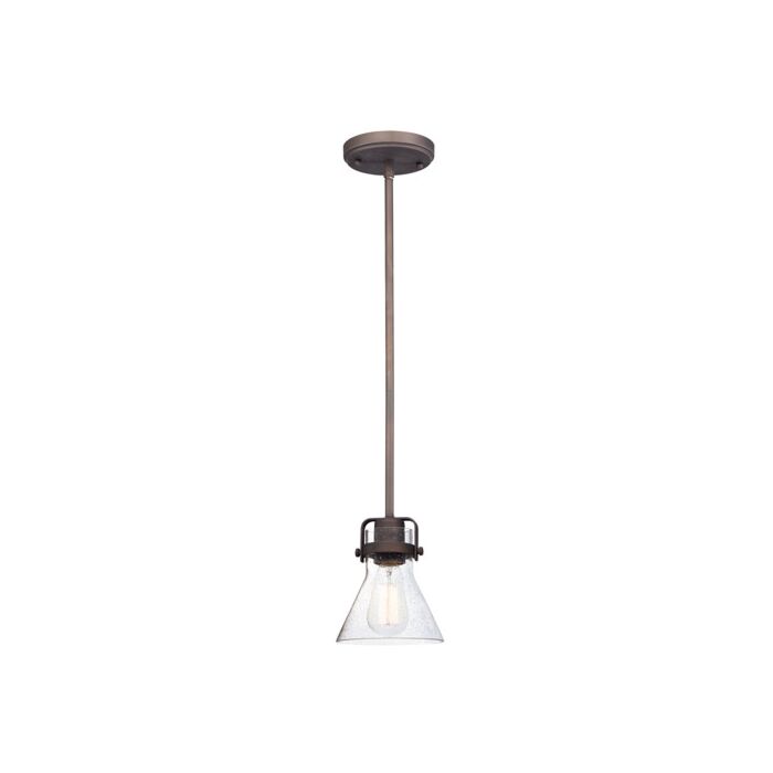 Maxim Lighting Seafarer 1 Light 1 Light Mini Pendant in Oil Rubbed Bronze