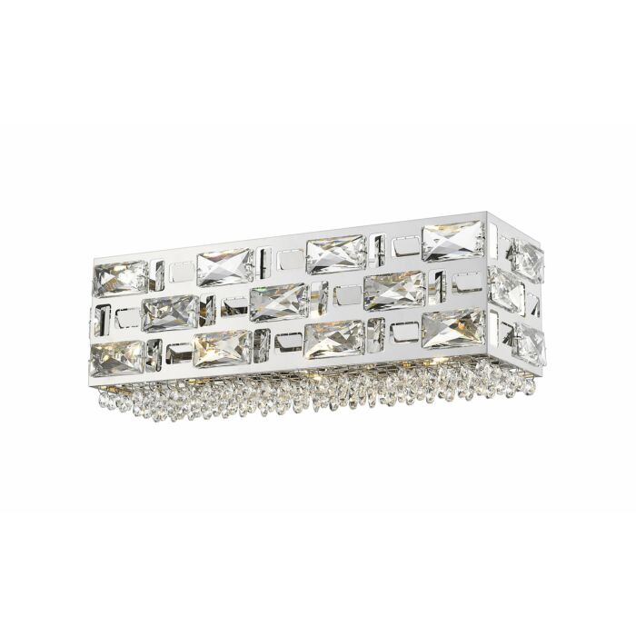 Z Lite Aludra 3 Light Bathroom Vanity Light In Chrome