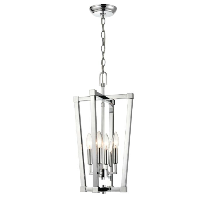 Millennium 4 Light Pendant Light in Chrome