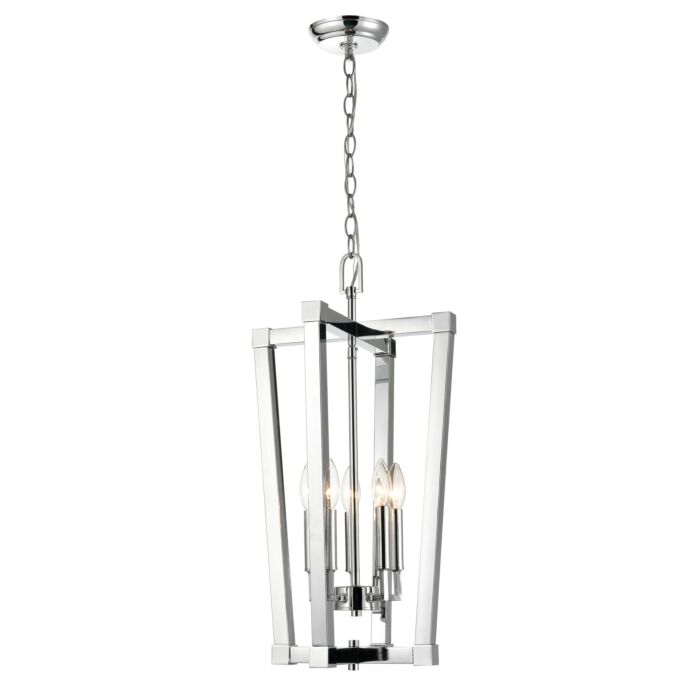 Millennium 5 Light Pendant Light in Chrome