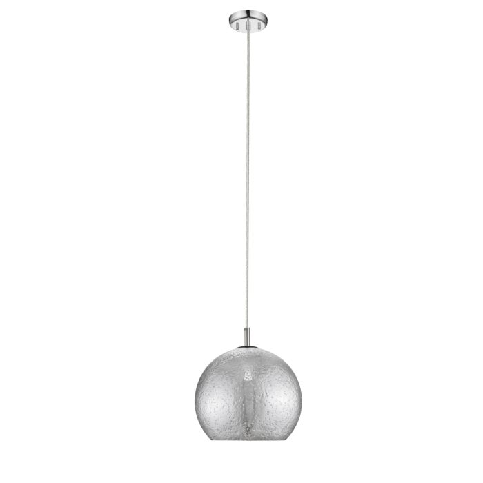 Z Lite Nimbus 1 Light Pendant Light In Chrome