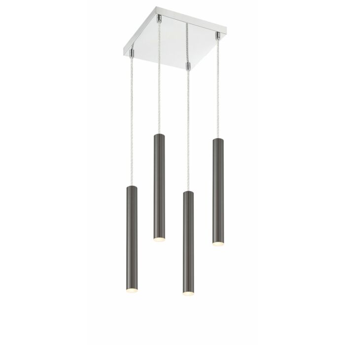 Z Lite Forest 4 Light Chandelier In Chrome