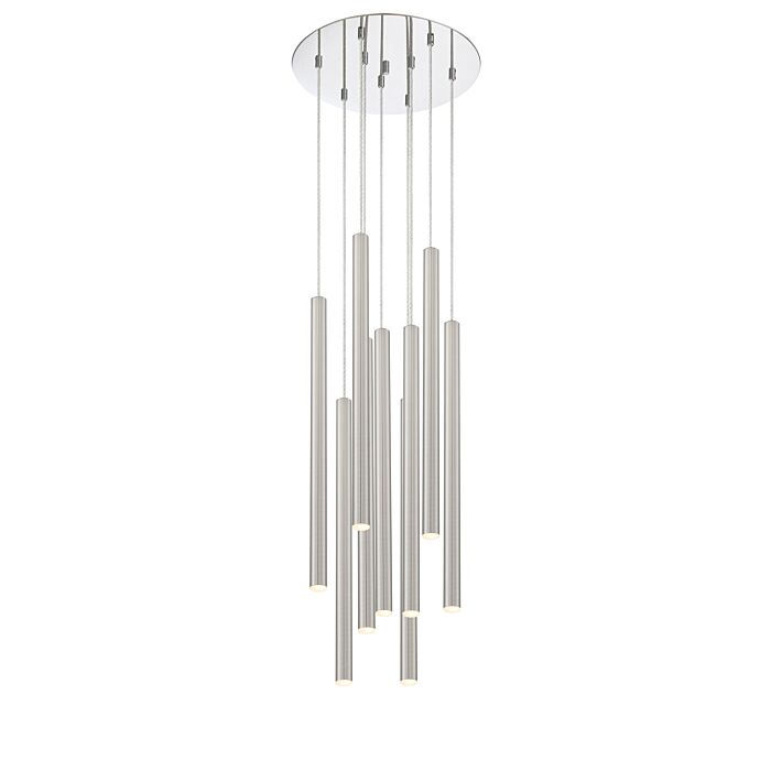 Z Lite Forest 9 Light Chandelier In Chrome