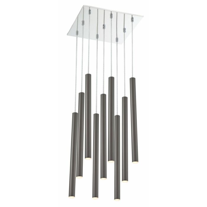 Z Lite Forest 9 Light Chandelier In Chrome