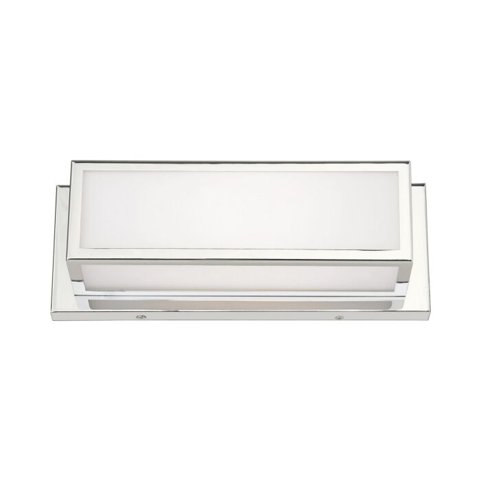 Sutter 1-Light LED Bathroom Vanity Light in Polished Chrome