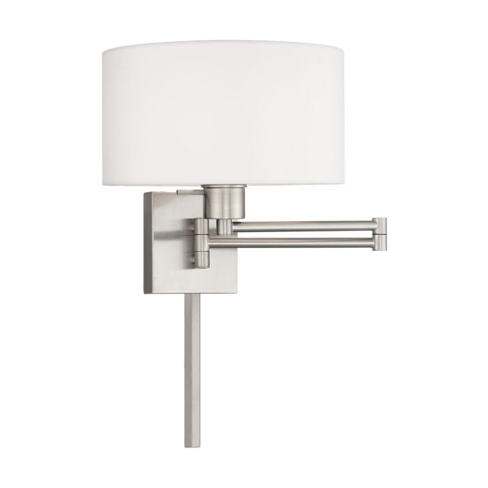 One Light Swing Arm Wall Lamp
