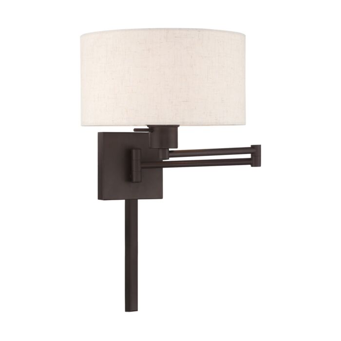 One Light Swing Arm Wall Lamp
