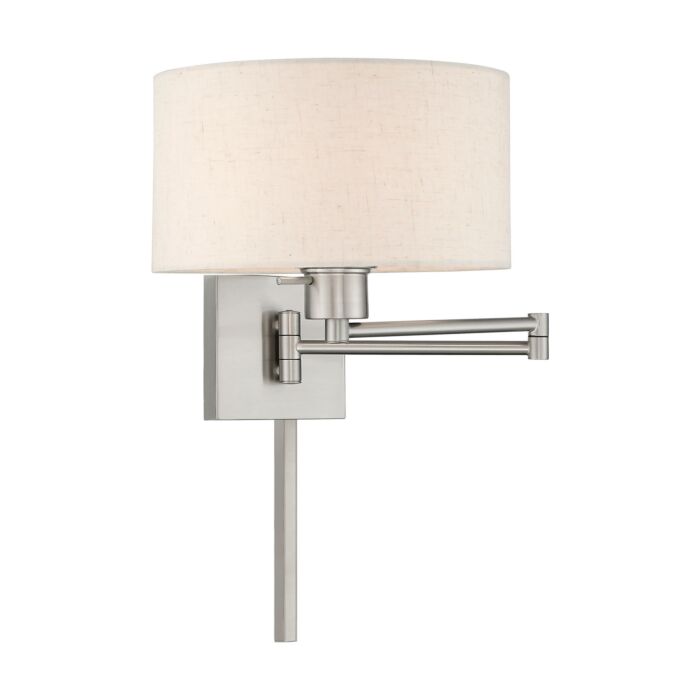 One Light Swing Arm Wall Lamp