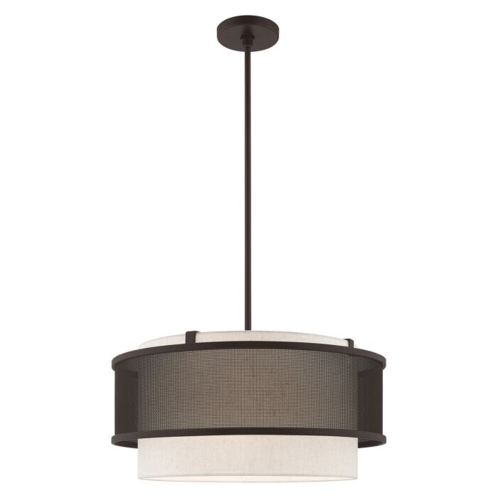 Braddock 3-Light Chandelier in Bronze