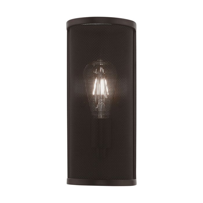 Braddock 1-Light Wall Sconce in Bronze
