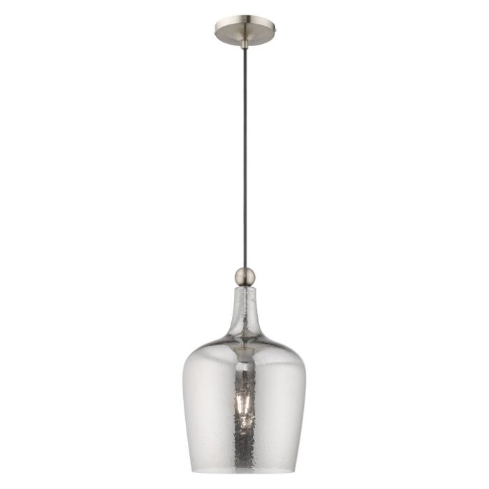 Avery 1-Light Mini Pendant in Brushed Nickel