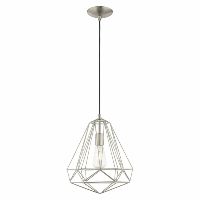 Knox 1-Light Mini Pendant in Brushed Nickel