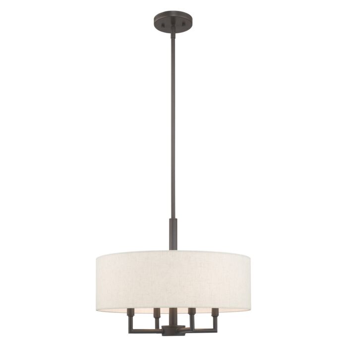 Monroe 4-Light Pendant in English Bronze