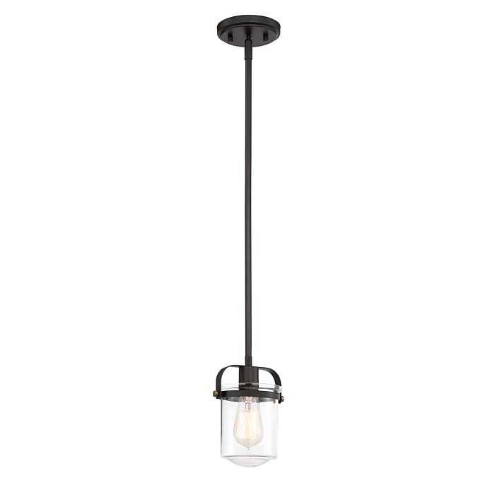 Jaxon 1-Light Mini Pendant in Oil Rubbed Bronze