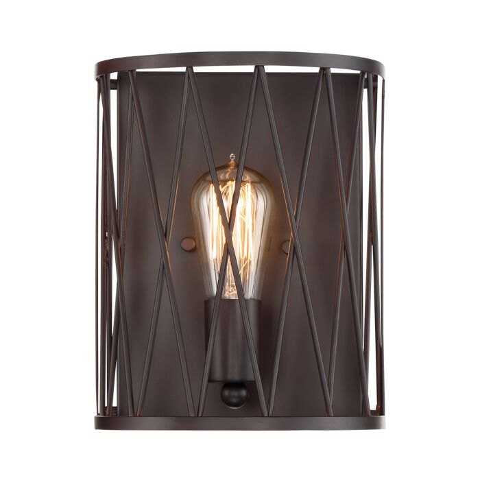 Arris 1-Light Wall Sconce in Vintage Bronze