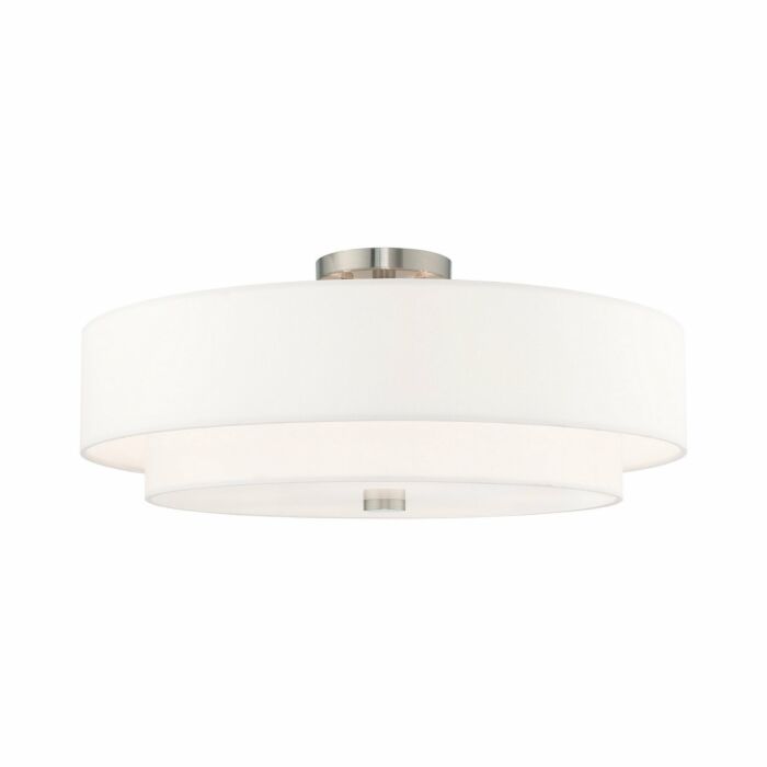 Meridian 5-Light Ceiling Mount in Brushed Nickel