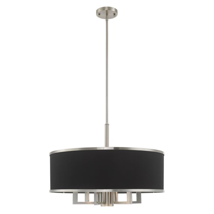 Park Ridge 6-Light Chandelier in Brushed Nickel