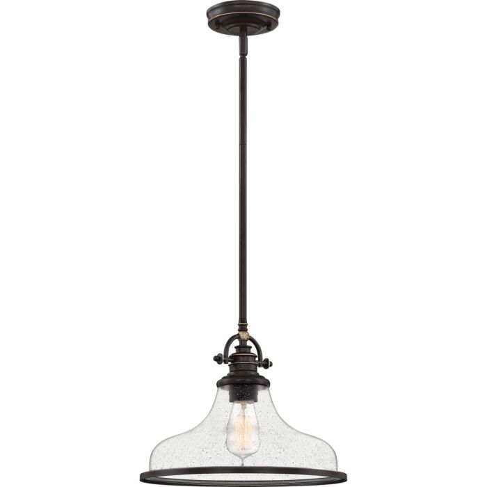 One Light Pendant by Quoizel