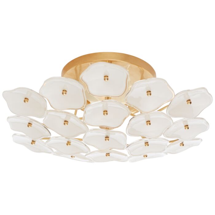 Three Light Flush Mount